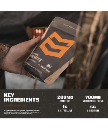 MTN OPS Hot Ignite Instant Coffee Nootropic & L-Arginine L-Citrulline for Cognitive Clarity Mental Focus & Nitric-Oxide Boost | 200mg Caffeine per Serving 30 Servings | Salted Caramel - Buy Online on GoSupps.com