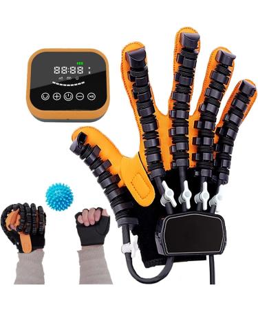 Finger Rehabilitation Gloves Fingers Strength Training Device for Hemiplegia Cerebral Palsy Equipment for Senior & Arthritis Relieve Wrist Pain Mirror Mode for Relief Cramps Right S