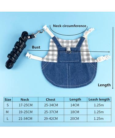 Adjustable Soft Rabbit Dishes & Leash Set - Perfect for Rabbits Cats & Guinea Pigs (Size L Blue) | International Shipping Available - Buy Online on GoSupps.com