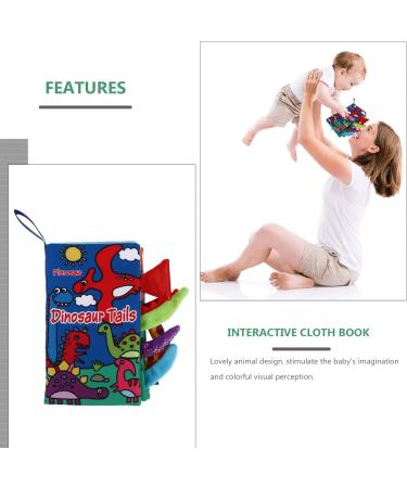 Toyvian Baby Handbuch - Soft Animal Theme Towel Books for Early Education 6-12 Months | Ideal for Cradle & Kindergarten - Buy Online on GoSupps.com