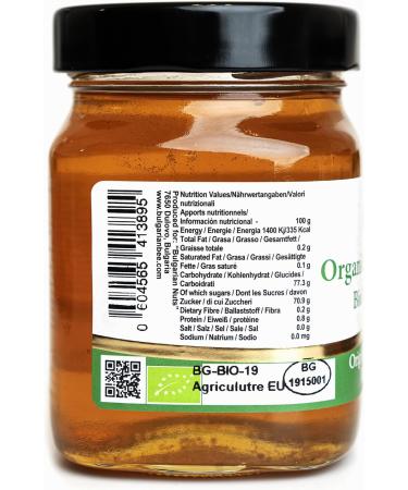 450 g Organic Raw Linden Blossom Bee Honey - Buy Online on GoSupps.com