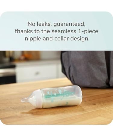 NUK Smooth Flow Pro Anti-Colic Baby Bottle 10 oz 4-Pack | Anti-Colic Technology | BPA-Free - Buy Online on GoSupps.com