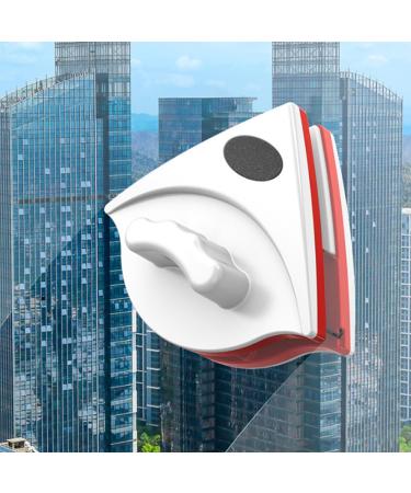 Double-Side Magnetic Window Cleaner Magnetic Glass Cleaning Brush Triangle Cleaning Tools for High House Glass