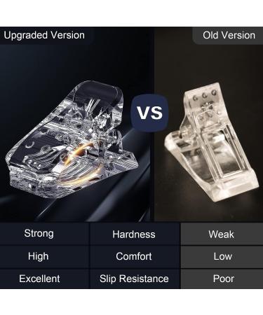 8 Pcs Nail Tips Clip for UV Builder Gel Extension - DIY Manicure Nail Art Tool - Buy Online on GoSupps.com