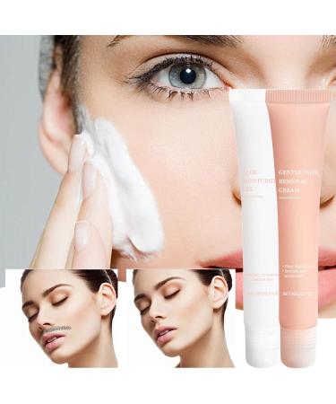 Women's Face Hair Removal Cream - Body Hair Removal with Moisturizing Effect Hair Removal Kit for Women Beard Eyebrow Chin Lip Upper Neck Body and Face at Home - Buy Online on GoSupps.com