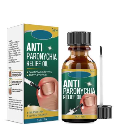 Ingrown Toenail Treatment Drop- Ingrown Toenail Treatment- Toenail Anti Paronychia Relief Oil - Cuticle Care Oils for Ingrown Toenails - Trimming Toenail Softening Drops Natural Ingrown Toenail - 10ml