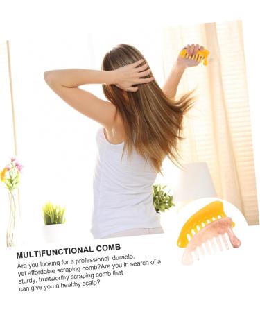 FOMIYES 6 STK Massage Comb Set - Hair & Neck Massagers Scratch Boards & Jade Combs for Ultimate Relaxation - Buy Online on GoSupps.com