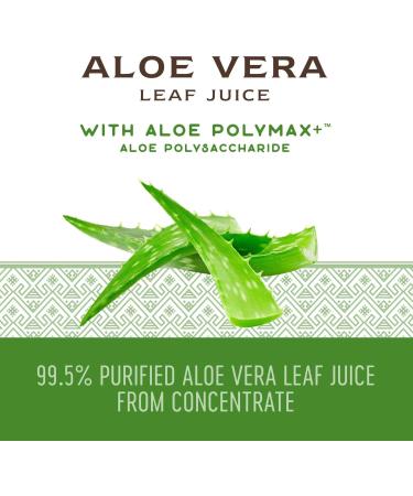 Nature's Way Aloe Vera Leaf Juice 33.8 fl oz - Pure Organic Wellness - Buy Online on GoSupps.com
