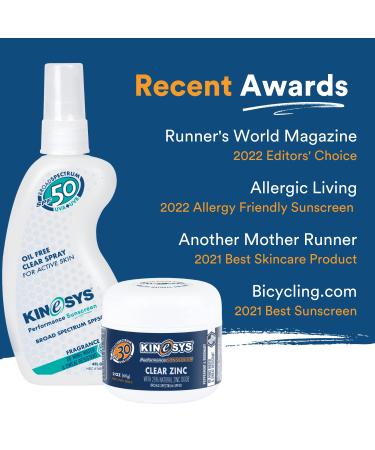 KINeSYS Reef Safe Natural Zinc Oxide Sunscreen SPF 30 - Alcohol & Oxybenzone Free, Peppermint & Rosemary Scent - 60g - Buy Online on GoSupps.com