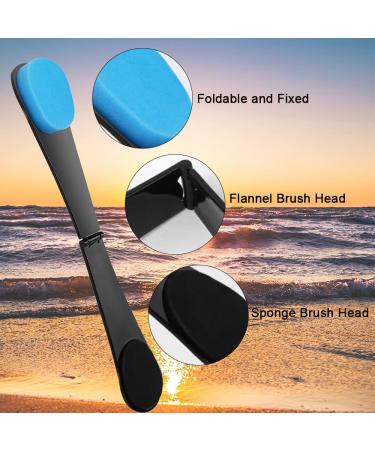 2 Pack Self Tanner Applicator for Back - Foldable Lotion Applicator for Back - Sunscreen Applicator for Tanning in Hard to Reach Areas - Buy Online on GoSupps.com
