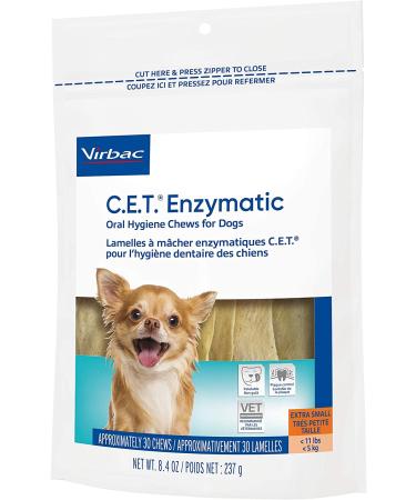 Virbac CET Enzymatic Oral Hygiene Chews for Dogs - Best Dental Care - Buy Online on GoSupps.com