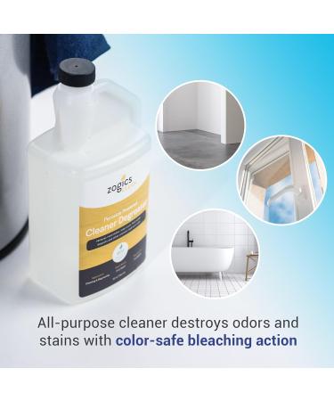 Buy Zogics Peroxide Powered Cleaner Degreaser – 32 oz Bottle Makes 8 Gallons ECOLOGO Certified - International Shipping Available - Buy Online on GoSupps.com