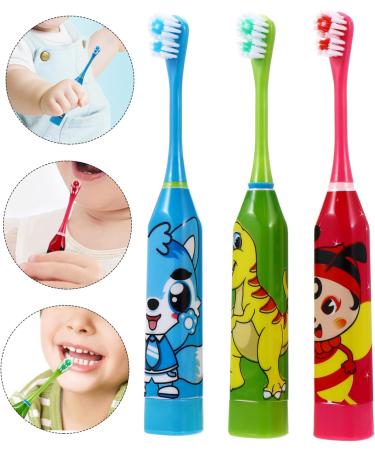 1 Set Electric Cartoon Toothbrush with Abs Tool - Best International Shipping - Buy Online on GoSupps.com