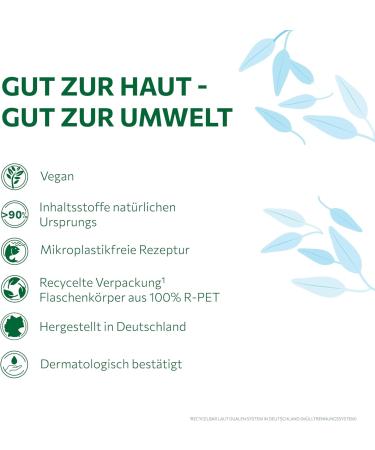  Alkmene alkmene Pack of 2 Vegan Antibacterial Alcohol-Free Toothbrushes with Sage and Potassium 500 ml - Buy Online on GoSupps.com