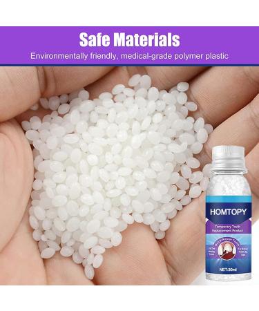 Tooth Repair Set | Temporary Denture Kit | Self-Confident Smile with Thermal Adaptation Beads - 30ml - Buy Online on GoSupps.com
