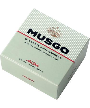 Oh Brito Shaving Soap MUSGO Ach Brito Made in Portugal 100 g - Buy Online on GoSupps.com