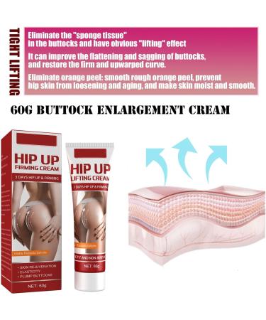 Mikabila (06)60g Buttock Enlargement Cream Hip Lift Up Cream Hip Lift Up Butt Firm Skin Enlargement Effective Shaping Hips Bigger and Firmer Ass Lift Cream for Bigger Buttocks Up - Buy Online on GoSupps.com