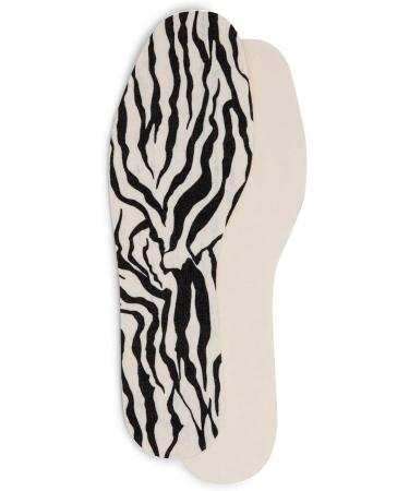Kaps Zebra Print Shoe Insoles for Women - 6 Pair Pack | Soft Touch and Comfortable Inserts | Stylish Design | Size 36 EUR / 5 US - Buy Online on GoSupps.com