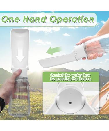 Petcooz 550ml Foldable Dog Drinking Bottle - Portable Water Bottle for Dogs & Cats - Ideal for Hiking & On-the-Go Hydration - Buy Online on GoSupps.com