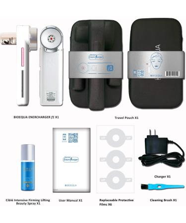 BIOEQUA Enercharger (F1) PEF Facial Lifting Device with Cold Ion Charging Anti-Aging Technology - Buy Online on GoSupps.com