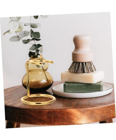 Premium Angoily Razor Brush Holder & Stand - Metal Shaving Brush Holder for Men | International Shipping Available - Buy Online on GoSupps.com