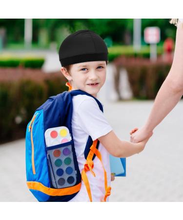 Buy Lusofie 4-Piece Bicycle Hat Set for Kids | Under Helmet Satin Beanie & Skull Cap for Sports & Sleep - Perfect for Boys & Girls - Buy Online on GoSupps.com