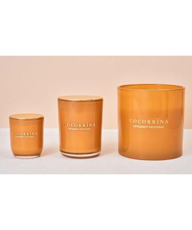 Cocorr na Bergamot Patchouli Candle - Natural Soy 3 Wicks 110 Hours Burn Time | Ideal Christmas Gift 1300g Luxury Fragrance - Buy Online on GoSupps.com