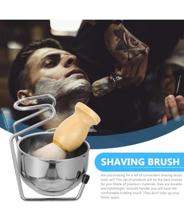 Minkissy Face Tools: Professional Blybish Shaving Set with Razor Stand Soap Bowl & Mustache Brush - Ideal for Home Barbering - Buy Online on GoSupps.com