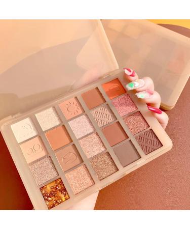 Pro Makeup Ultimate Chestnut Eyeshadow Palette 20 Colors Eyeshadow Palette Natural Pearlescent Matte Earth Tone 20 Colors Pomegranate View Makeup Eyeshadow Cosmetics f - Buy Online on GoSupps.com