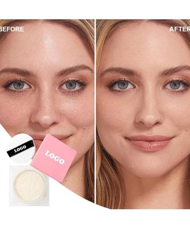 Compact Loose Powder | Oil Control Compact Face Powder Full Coverage Foundation Long-Wear Loose Makeup Powder For Outgoing Daily Commutes Live Streaming Travel 02# A - Buy Online on GoSupps.com