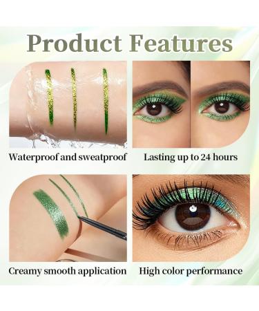 YUPZAR 1 Chameleon Eyeliner Color Gradient Water Resistant Matte Lasts 24 Hours Gift for Girls B - Buy Online on GoSupps.com