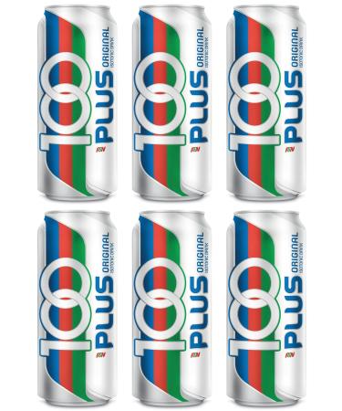 100 Plus Carbonated Isotonic Electrolyte Drink 325ml (Pack of 6)
