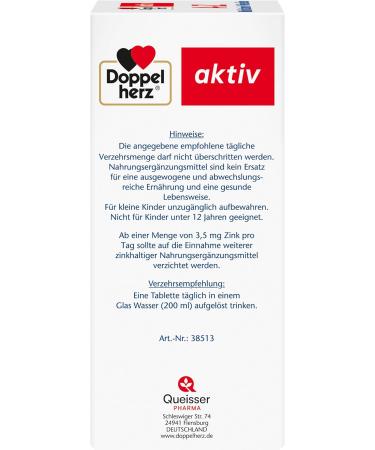 Double Heart A-Z Multivitamin & Minerals - 21 Nutrients for Health & Well-Being | 6 x 15 Effervescent Tablets (90s Pack) - International Shipping Available - Buy Online on GoSupps.com