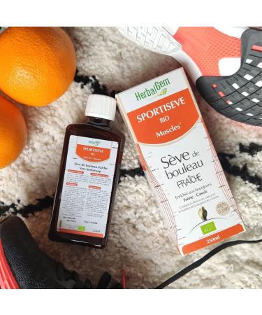HerbalGem - Sportis ve - Recovery - For Joints And Muscles - Based On Fresh Birch Sap - Enriched With Buds - Certified Organi - Buy Online on GoSupps.com