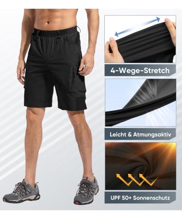 Buy Cycorld Men's Short Pants - Fast Dry Cargo Shorts for Hiking Running and Summer Activities - Buy Online on GoSupps.com