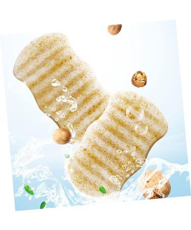 FRCOLOR 1pc Bath Cotton Shower Sponge Charcoal Sponge Sponges for Cleaning Face Sponge Skin Care Tools for Face Cleaning Tools Facial Cleaning Sponge Face Wash Cosmetics Pads - Buy Online on GoSupps.com