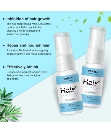 Hair Growth Inhibitor Spray - Permanent Hair Removal for Underarms Arms Legs & Bikini - 20ML for Men & Women - Shop Internationally - Buy Online on GoSupps.com