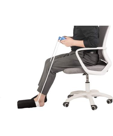 COW&COW Wide 5 Sock Aid with Foam Handles - Large Size | Adjustable Length Cord - Sock Assistant Device (1 Pack) - Buy Online on GoSupps.com