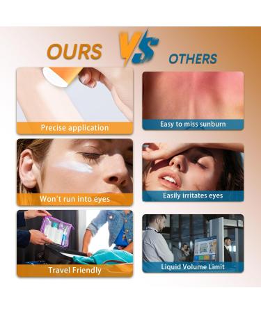 Reef Safe Sunscreen Stick SPF 50+ Broad Spectrum UVA/UVB Protection Water Resistant 80 Min Face & Body with Ceramides & Squalane Travel Size Sunscreen 0.63oz/18g (1 Pack) - Buy Online on GoSupps.com