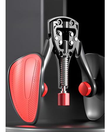 Men's Kegel Trainer - Strength-Adjustable Pelvic Floor Exerciser | Versatile Home Fitness Device (Black & Red - Buy Online on GoSupps.com