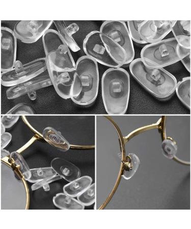 ZHONGJIUYUAN 1000 Pairs Silicone Nose Pads for Eyeglasses & Sunglasses | Non-Slip Massage Health Care - Buy Online on GoSupps.com