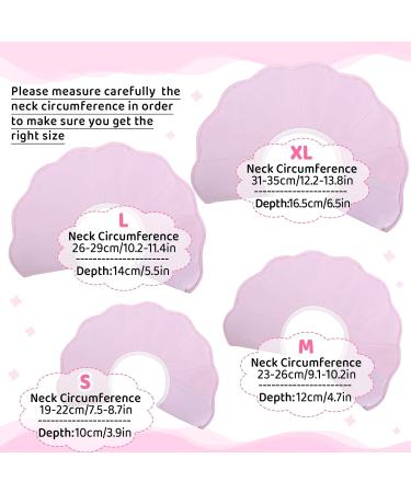 Shop Pumyporeity Adjustable Pet Neck Collar - Light Pink Elizabethan Collar for Cats & Dogs | Anti-Delicious Protective Neck Crasses (Size L) - Buy Online on GoSupps.com