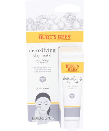 Burt's Bees Detoxifying Clay Mask for Unisex 0.57 Ounce