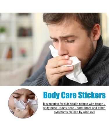 Demeras Body Care Cough Sticker - Herbal Acupoint Relief Patch for Sore Throat - Buy Online on GoSupps.com