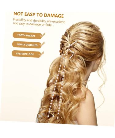 POPETPOP hairpin Metal Hair Claw Clips metal hair clips for women Big Jaw Clips for Hair Long Hair Clips hair jaw clip claw clips for hair Fashionable Hair Clamp Zinc alloy large girl pearl - Buy Online on GoSupps.com