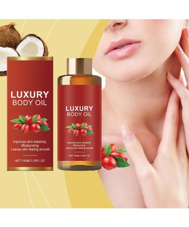 Duqulle Firming body oil moisturizing care for the neck 100 ml radiant firming body oil for mature and sensitive skin - Buy Online on GoSupps.com