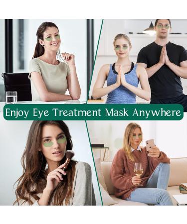 Collagen Eye Pads 60 PCs Hydrating Eye Masks for Dark Circles & Puffiness | Aloe Vera & Hyaluronic Acid Formula - Buy Online on GoSupps.com