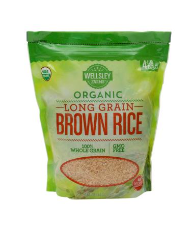 Wellsley Farms Organic Long-Grain Brown Rice, 4 lbs.