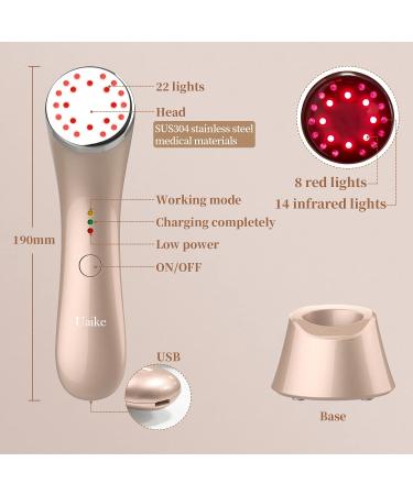 Uaike LED Red Light Therapy Device for Face - Anti Aging Skin Tightening Machine - Buy Online on GoSupps.com