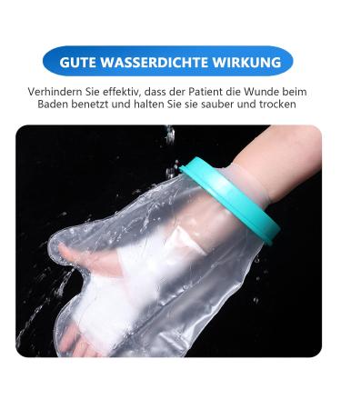 Yeloumiss Waterproof Shower Leg Protector | Adult Plaster Protection for Toes Ankles Feet and Knees | Keep Casts and Bandages Dry - Buy Online on GoSupps.com